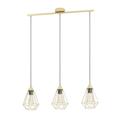 Pendant Light Steel Brushed Brass - TARBES