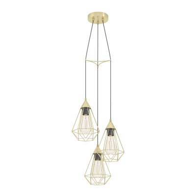 Pendant Light Steel Brushed Brass - TARBES