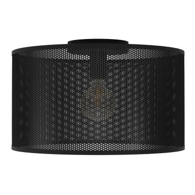Ceiling Light Steel Black - MANBY