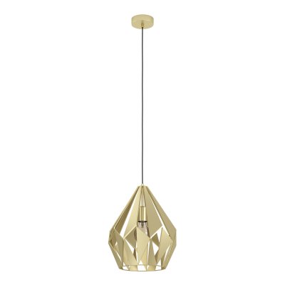 Pendant Light Steel Gold-coloured - CARLTON