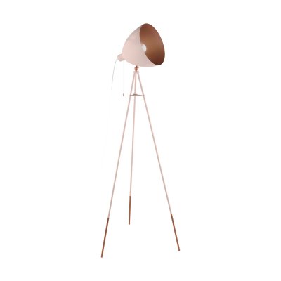 Floor Light Steel Pastel Apricot, Copper - CHESTER-P