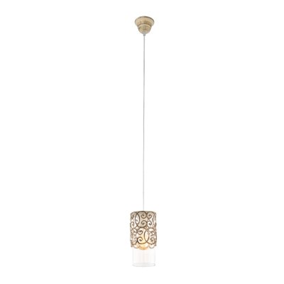 Pendant Light Steel Brown-patina / Glass Clear - CARDIGAN