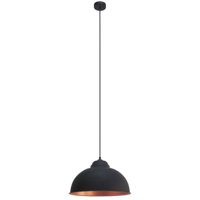 Pendant Light Steel Black, Copper - TRURO 2