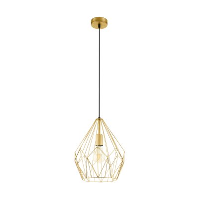 Pendant Light Steel Gold-coloured - CARLTON