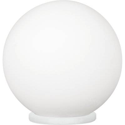 Table Light Plastic White / Glass Opal-matt White - RONDO