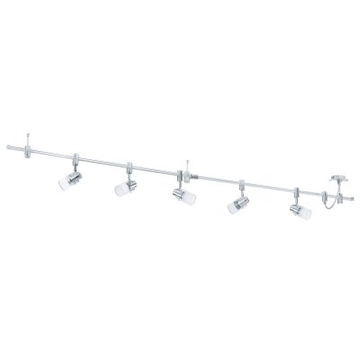 System Aluminium, Steel Aluminium, Chrome / Glass White, Clear - VILANOVA