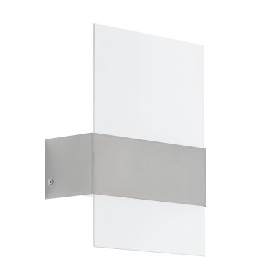 Wall Light Stainless Steel Stainless Steel / Satin Glass White - NADELA