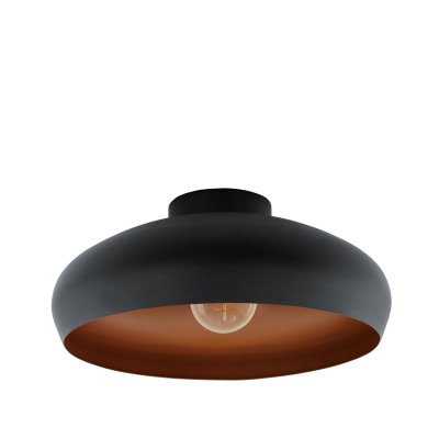 Ceiling Light Steel Black, Copper - MOGANO
