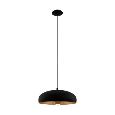 Pendant Light Steel Black, Copper - MOGANO 1