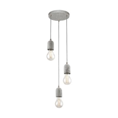 Pendant Light Steel Grey / Concrete Grey - SILVARES