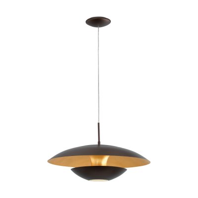 Pendant Light Steel Brown, Gold - NUVANO