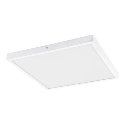 Surface-mounted Light Aluminium White / Plastic White - FUEVA 1