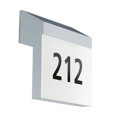Wall Light Plastic Silver / Plastic White - LUNANO