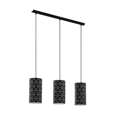 Pendant Light Steel Black / Film White - RAMON