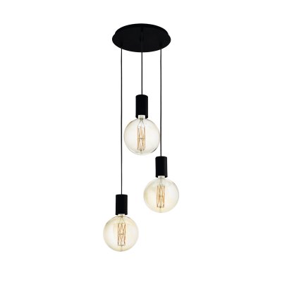 Pendant Light Steel Black - POZUETA
