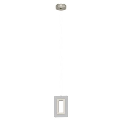 Pendant Light Steel Satin Nickel / Plastic Satined - ENALURI