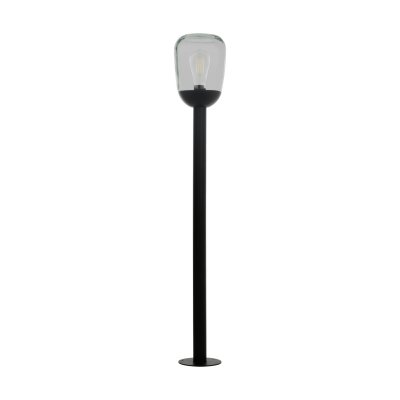 Floor Light Cast Aluminium Black / Glass Clear - DONATORI