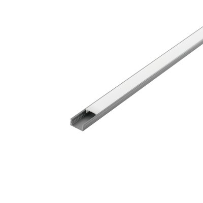 Accessory Aluminium Aluminium / Plastic White - SURFACE PROFILE 1