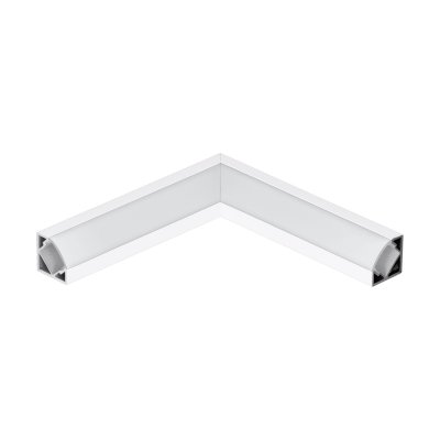 Accessory Aluminium White - CORNER PROFILE 2