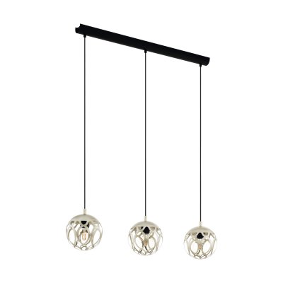 Pendant Light Steel Black / Steel Champagne - MIRTAZZA