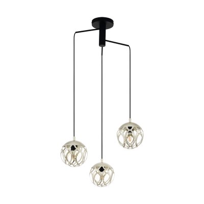 Pendant Light Steel Black / Steel Champagne - MIRTAZZA