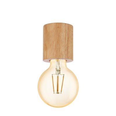 Ceiling Light Wood Brown - TURIALDO