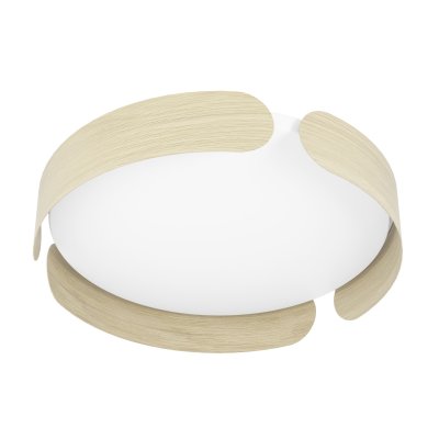 Ceiling Light Steel Brown / Plastic White - VALCASOTTO