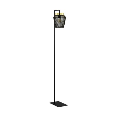 Floor Light Steel Black, Brass / Steel Black, Gold - ESCANDIDOS