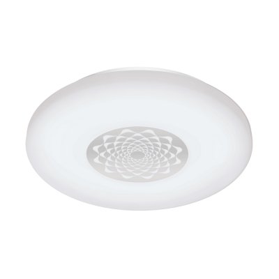 Wall / Ceiling Light Steel White / Plastic White, Chrome - CAPASSO-Z