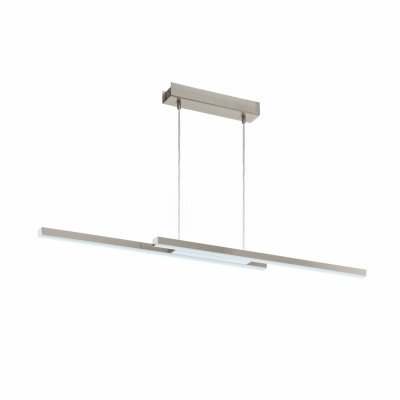 Pendant Light Aluminium Satin Nickel / Plastic White - FRAIOLI-Z