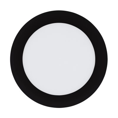 Recessed Light Steel Black / Plastic White - FUEVA-Z