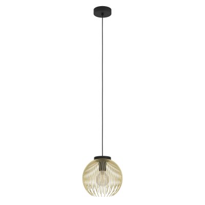 Pendant Light Steel Black, Gold - VENEZUELA