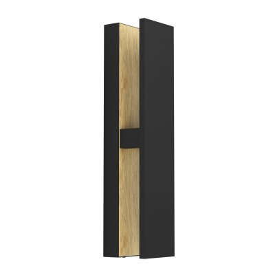 Wall Light Aluminium Black, Brown - COSTORIO