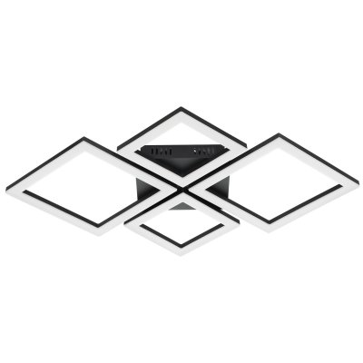 Ceiling Light Steel Black / Plastic White - PARANDAY-Z