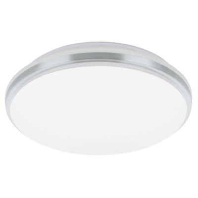 Wall / Ceiling Light Steel White / Plastic White, Chrome - PINETTO