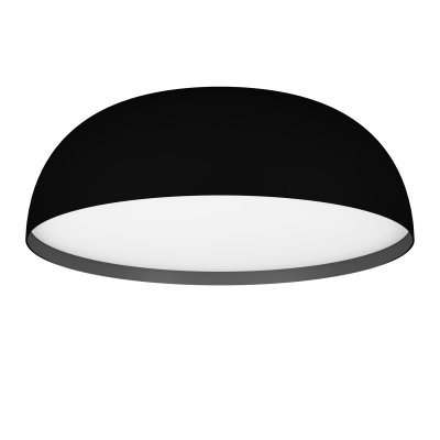 Ceiling Light Aluminium, Steel Black, White / Plastic White - TOLLOS-Z