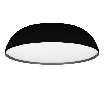 Ceiling Light Aluminium, Steel Black, White / Plastic White - TOLLOS-Z