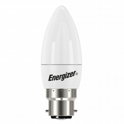 LED Candle B22 (BC) 470lm 4.9W 6,500K (Daylight), Blister Of 1