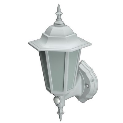 7W SMD PC/PC PIR Lantern White