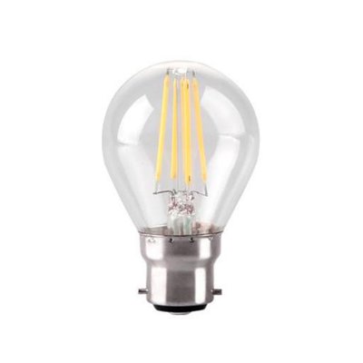 4W Golf, Traditional Glass Light Bulb With LED Filament