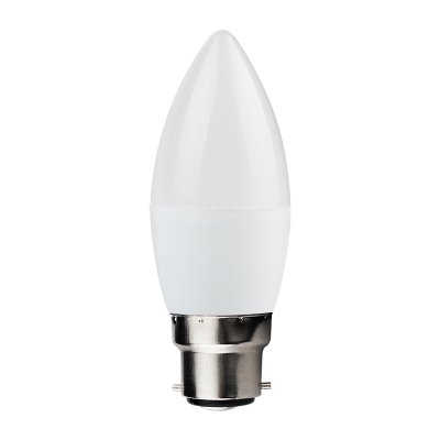 Reon Non-Dimmable LED Candle, B22, 20000 Hours, 6500K