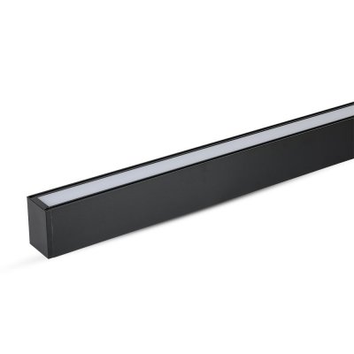 VT-7-40 40W LED LINEAR HANGING SUSPENSION LIGHT WITH SAMSUNG CHIP COLORCODE:6400K-BLACK BODY