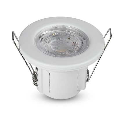 VT-885 5W SPOTLIGHT FIRERATED FITTING WITH SAMSUNG CHIP COLORCODE:4000K -WHITE