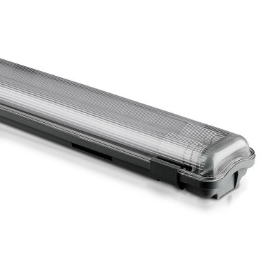 VT-12023 2x18W LED WP LAMP FITTING 120CMX2 COLORCODE:6400K IP65