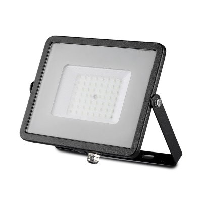 VT-50-1 50W SMD FLOODLIGHT WITH SAMSUNG CHIP & CABLE(1M) COLORCODE:4000K BLACK BODY GREY GLASS