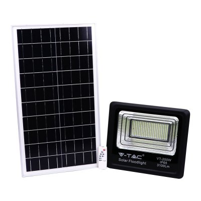 VT-200W LED SOLAR FLOODLIGHT COLORCODE:6000K