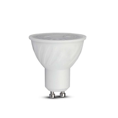 VT-227D 6W GU10 RIPPLE PLASTIC SPOTLIGHT WITH SAMSUNG CHIP COLORCODE:6500K 38? DIMMABLE