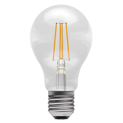 4W LED Filament Clear GLS Dimmable - ES, 4000K