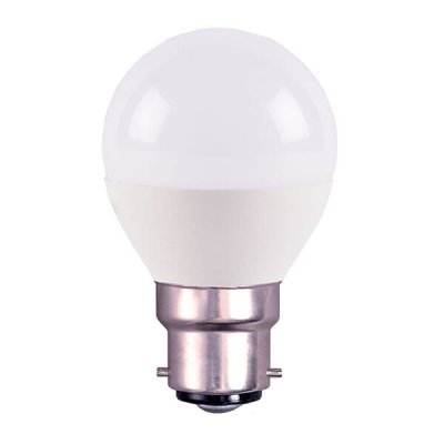4W LED 45mm Round Ball Opal - BC, 2700K