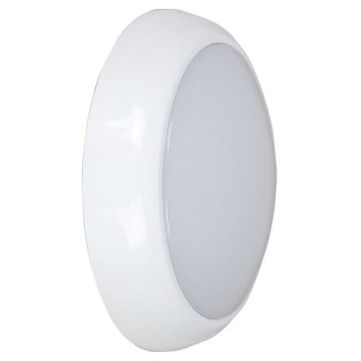 14W AQUA2 LED Bulkhead - Emergency, Sensor On/Off, 3500K